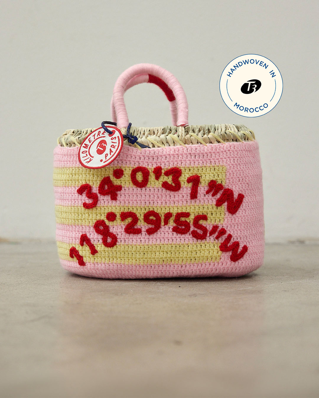 THE KILOMETRE X T3 HANDWOVEN TOTE